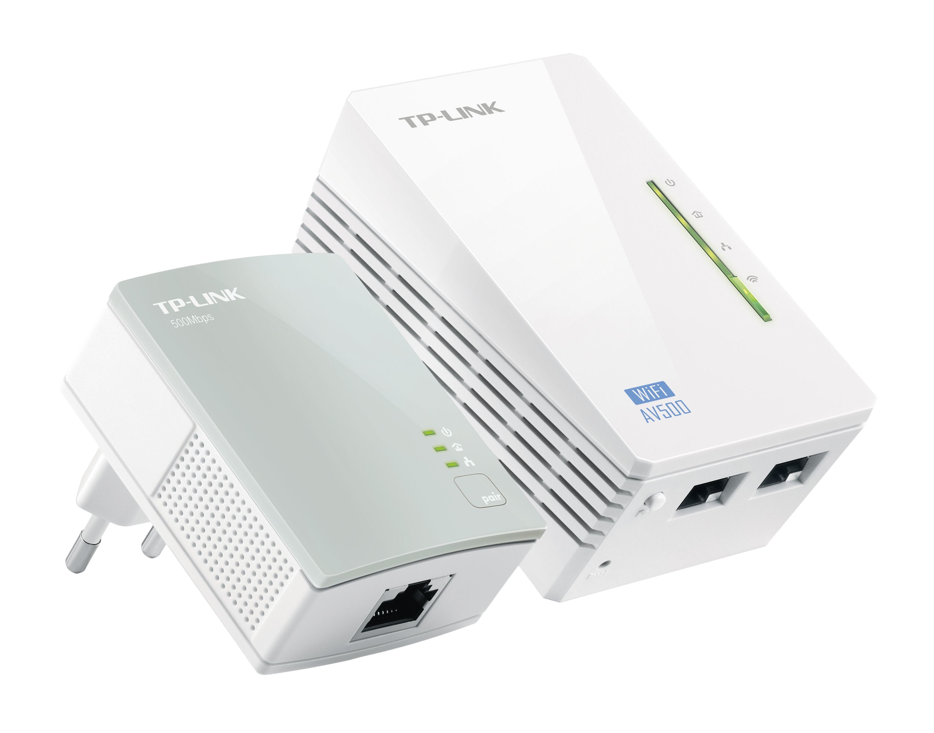 TP-Link TL-WPA4220 KIT Adaptateur réseau CPL 300 Mbit/s Ethernet/LAN Wifi Blanc 1 pièce(s)