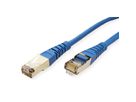 Cordon ROLINE Cat.5e (Classe D) S/FTP AWG26, bleu, 3 m