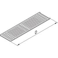Plaque de recouvrement de l'unité enfichable SCHROFF, avec perforation pour les rails de guidage, 21 HP, circuit imprimé 227 mm