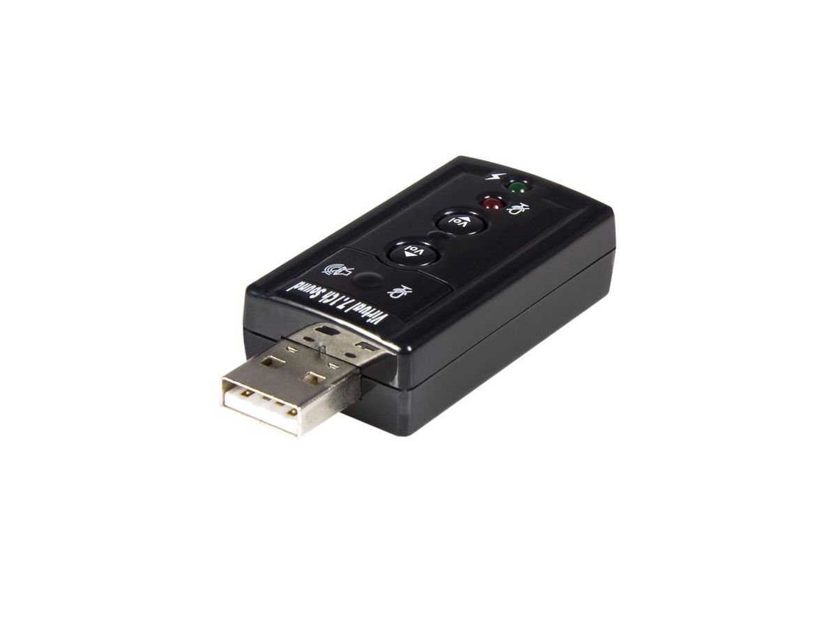 StarTech.com Adaptateur Carte Son USB vers Audio Stéréo avec Contrôle de Volume Externe