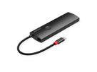ROLINE Station d'accueil USB 3.2 Gen 2 type C multiports, HDMI 4K60, USB 3.2 Gen2, USB-C PD, LAN, SD-Card Reader