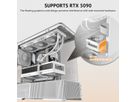 ANTEC Boîtier PC Constellation C6 Curve Air, format ATX Midi Tower, blanc