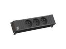 BACHMANN POWER FRAME 3xUTE court profilé plastique noir