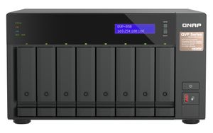 QNAP QVP-85B serveur de stockage NAS Tower Intel® Core™ i5 32 Go DDR4 HDD QVR Pro Noir