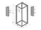 SCHROFF Châssis HD-U 16U 553B1000P 7021