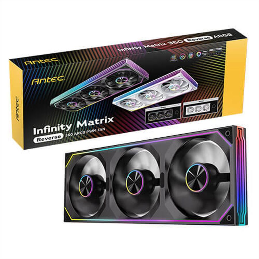 ANTEC IM 360R ARGB, Ventilateur de boîtier, noir