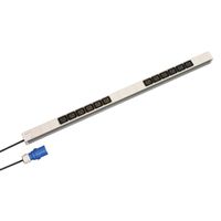 Bâti de prises SCHROFF, IEC C19, 16 A, fiche IEC 60309, 12x IEC C19