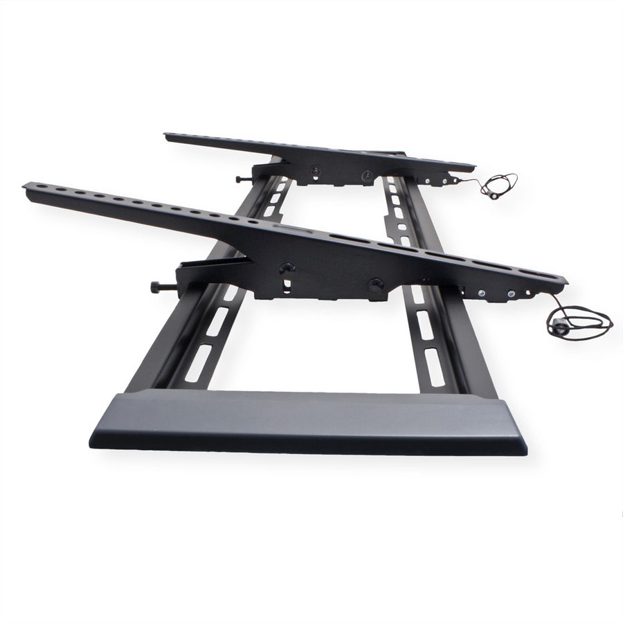 VALUE Support mural TV, distance murale de 47 mm, inclinable, <228,6cm/90", <75kg