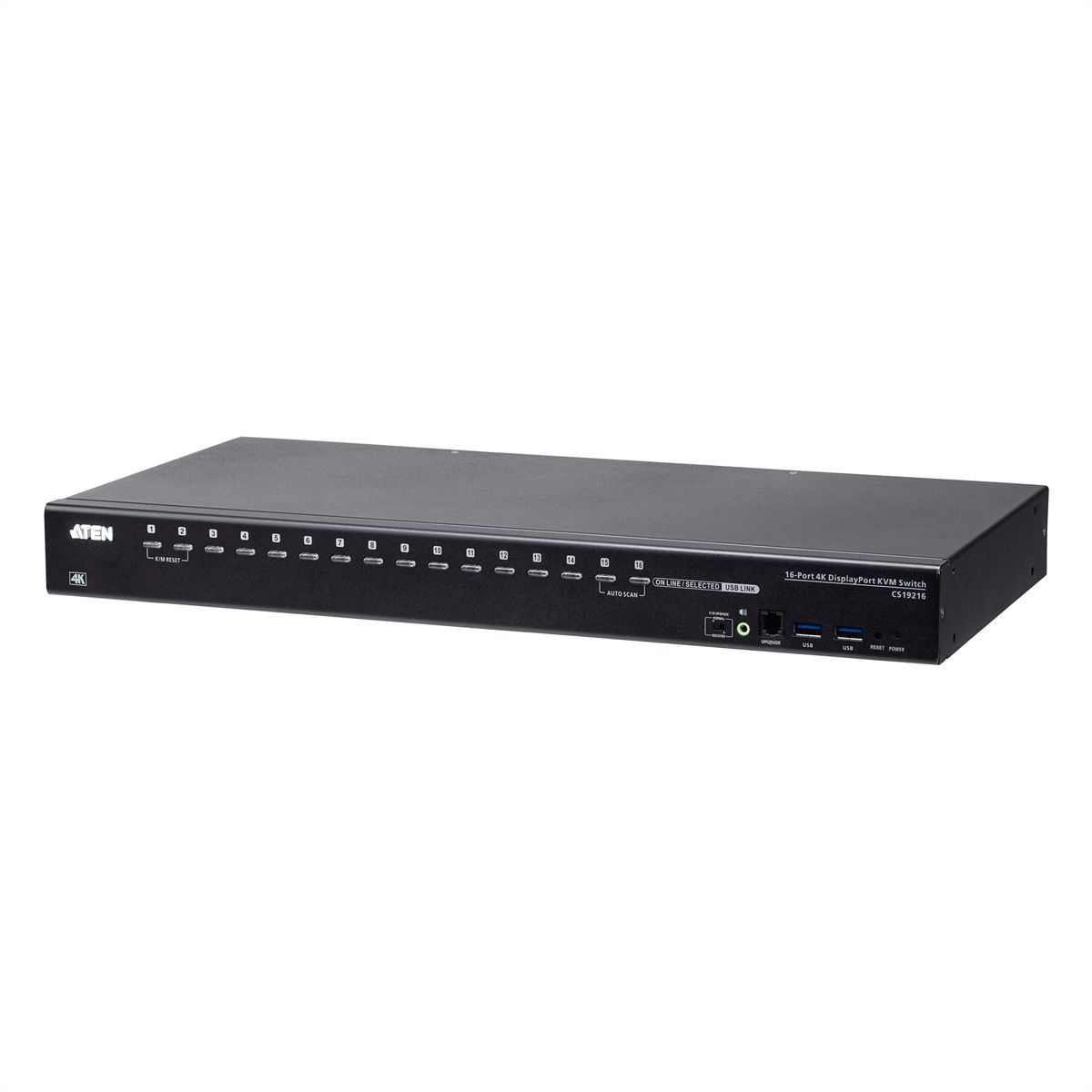 ATEN CS19216 Commutateur KVM DisplayPort 4K 16 ports USB 3.0