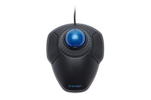Kensington Trackball Orbit® avec molette de défilement Scroll Ring