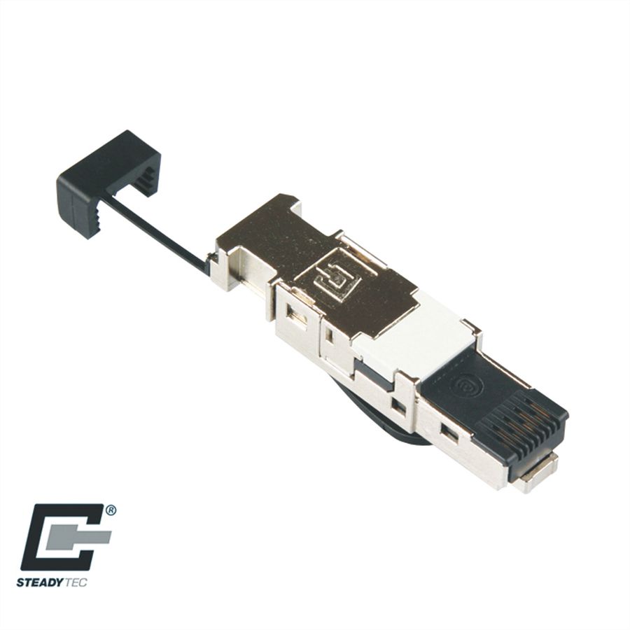 METZ CONNECT E-DAT Industrie IP20, Connecteur RJ45, noir