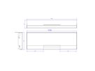 BACHMANN CONI HOLDER 6x noir RAL9005