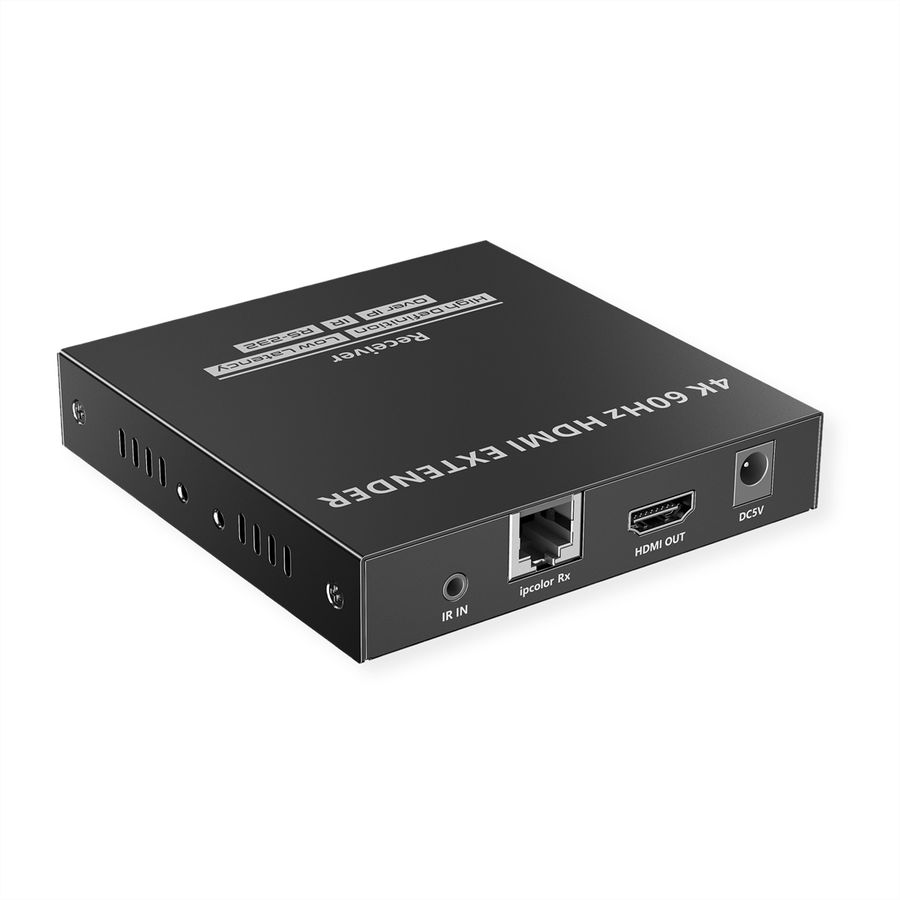 VALUE Prolongateur HDMI sur IP, IPCOLOR, 4K60Hz, 120 m