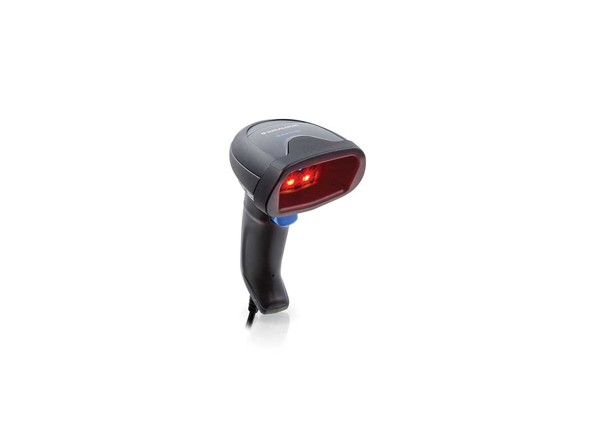 Datalogic QuickScan QD2500 Lecteur de code barre portable 1D/2D Laser Noir, KIT AVEC LECTEUR ET CABLE USB