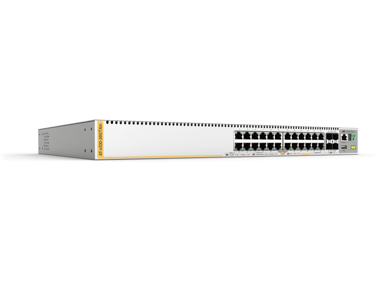 Allied Telesis AT-x530-28GTXm-50 Géré L3 Gigabit Ethernet (10/100/1000) 1U Gris