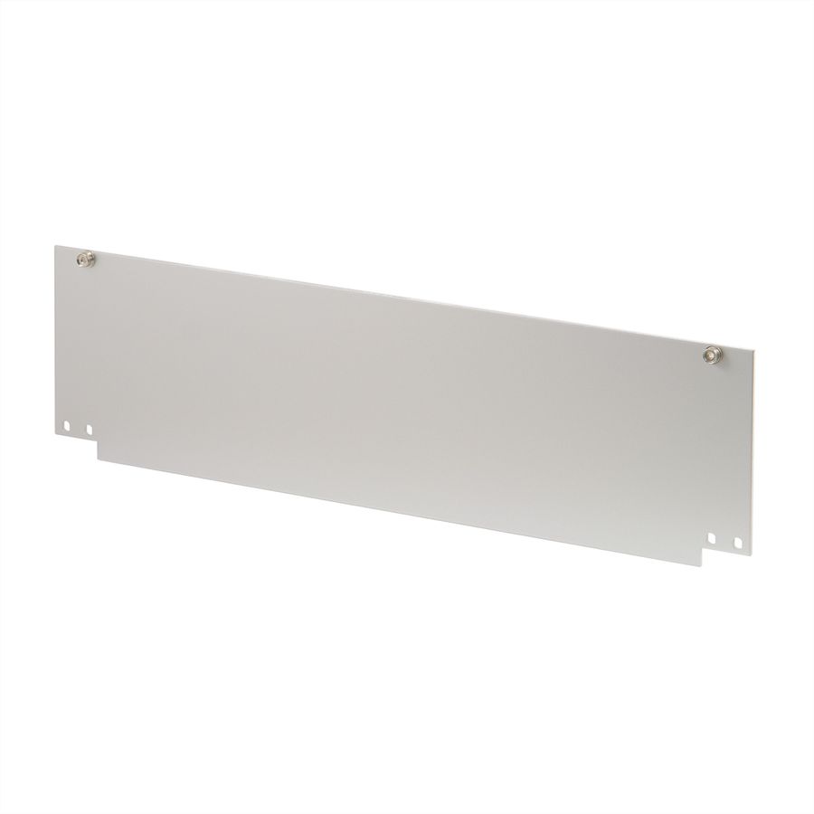 Face avant Inpac SCHROFF, avec charnières en bas, 6 U, 2,5 mm, alu, anodisé, bords non traités