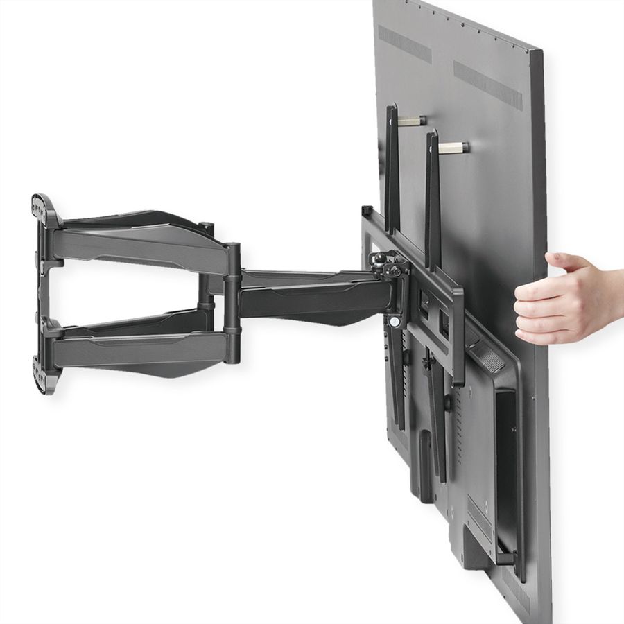 VALUE Support mural pour écrans LCD, flexible et élégant, 45 kg