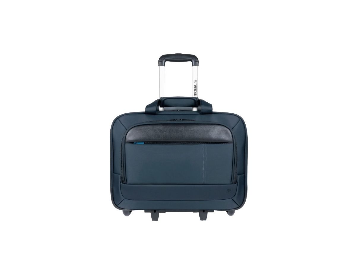 Mobilis Executive 3 40,6 cm (16") Valise sur roulette Noir, Bleu