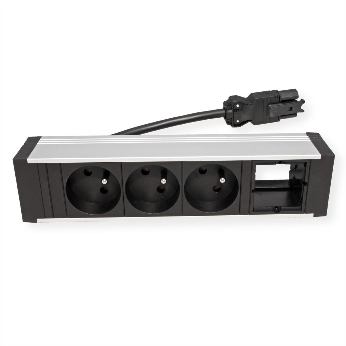 BACHMANN CONEO Set 3xUTE 1xCM 0,2m GST18 aluminium blanc