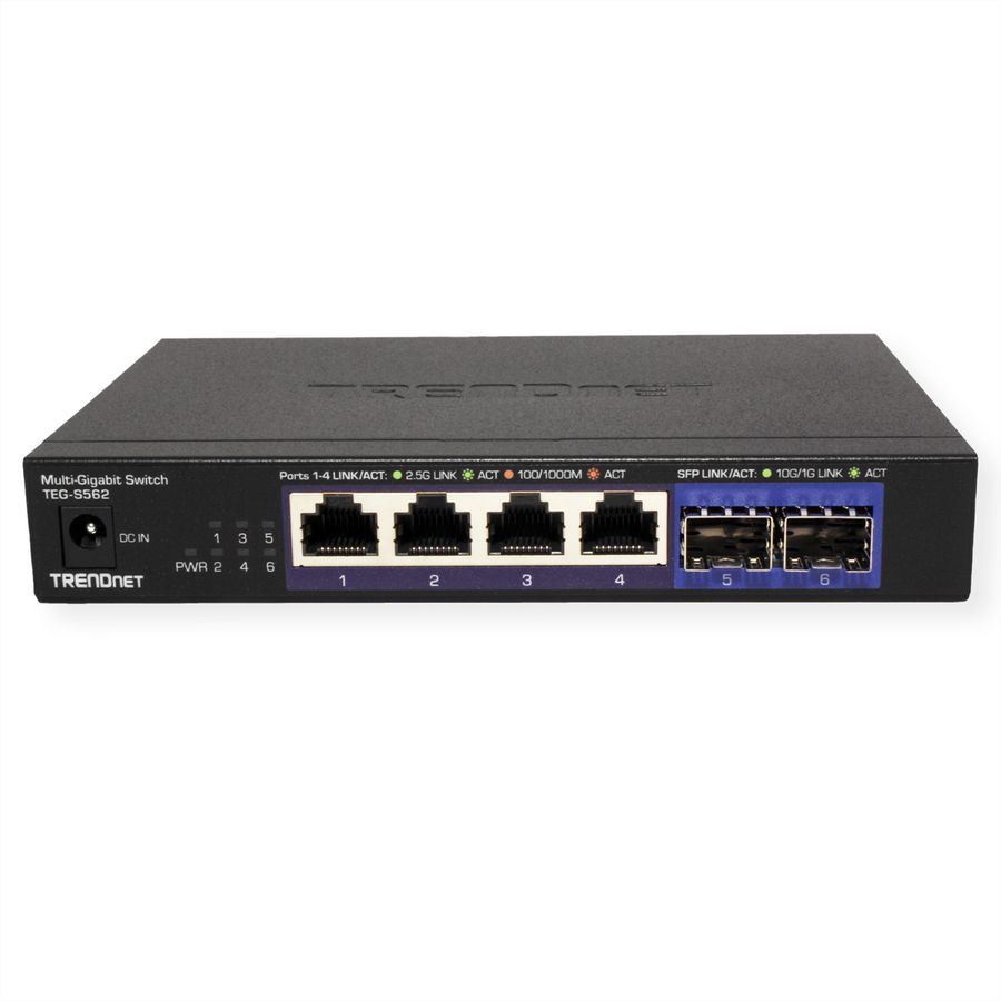 TRENDnet TEG-S562 Switch Multi-Gigabit à 6 ports, non administrable
