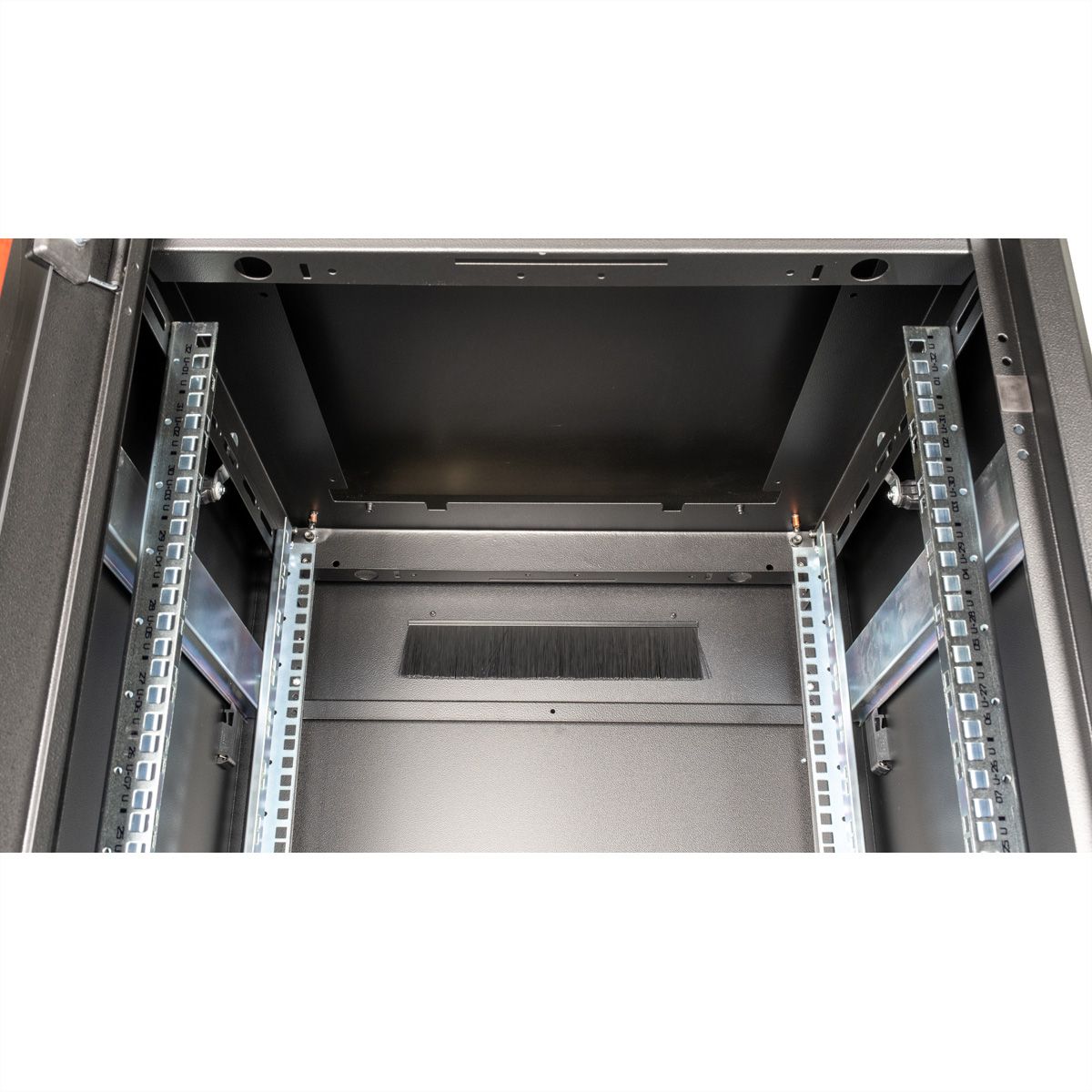 ROLINE 19" Baie réseau Pro 32U, 600x600 LxP Porte verre noir