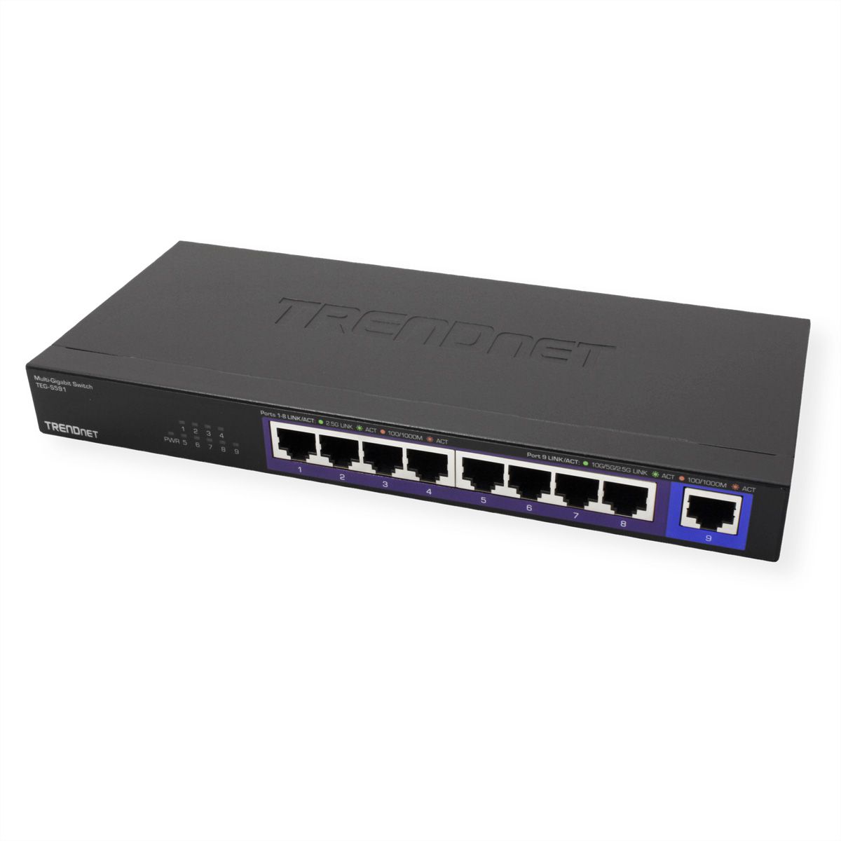 TRENDnet TEG-S591 Switch Multi-Gigabit à 9 ports