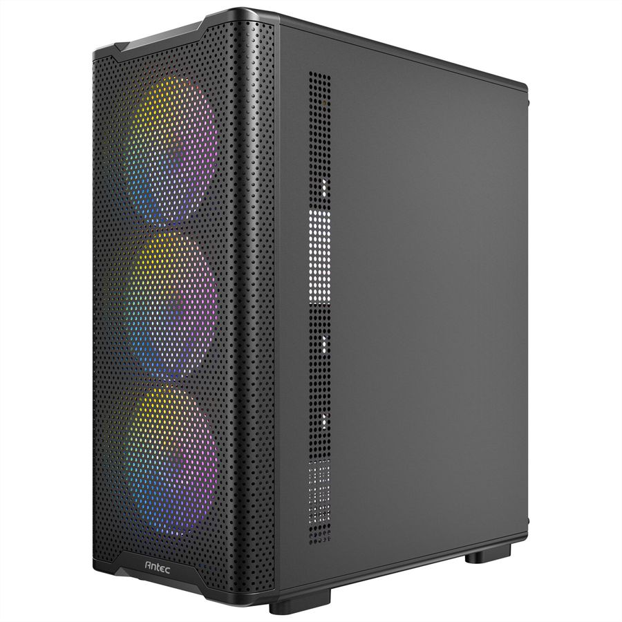 ANTEC VX-310 ARGB Boîtier PC ATX, Micro-ATX , ITX Mid Tower Gaming, noir