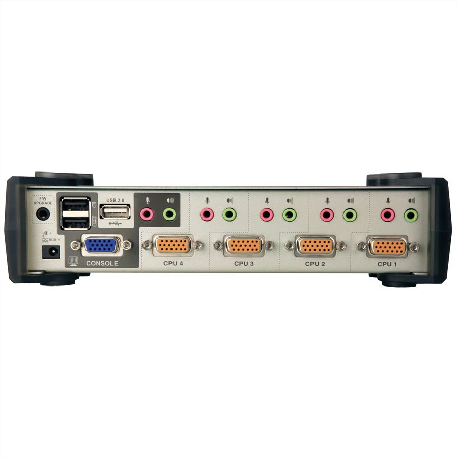 ATEN CS1734B Switch KVM VGA, PS/2-USB, Audio, Hub USB, 4 ports
