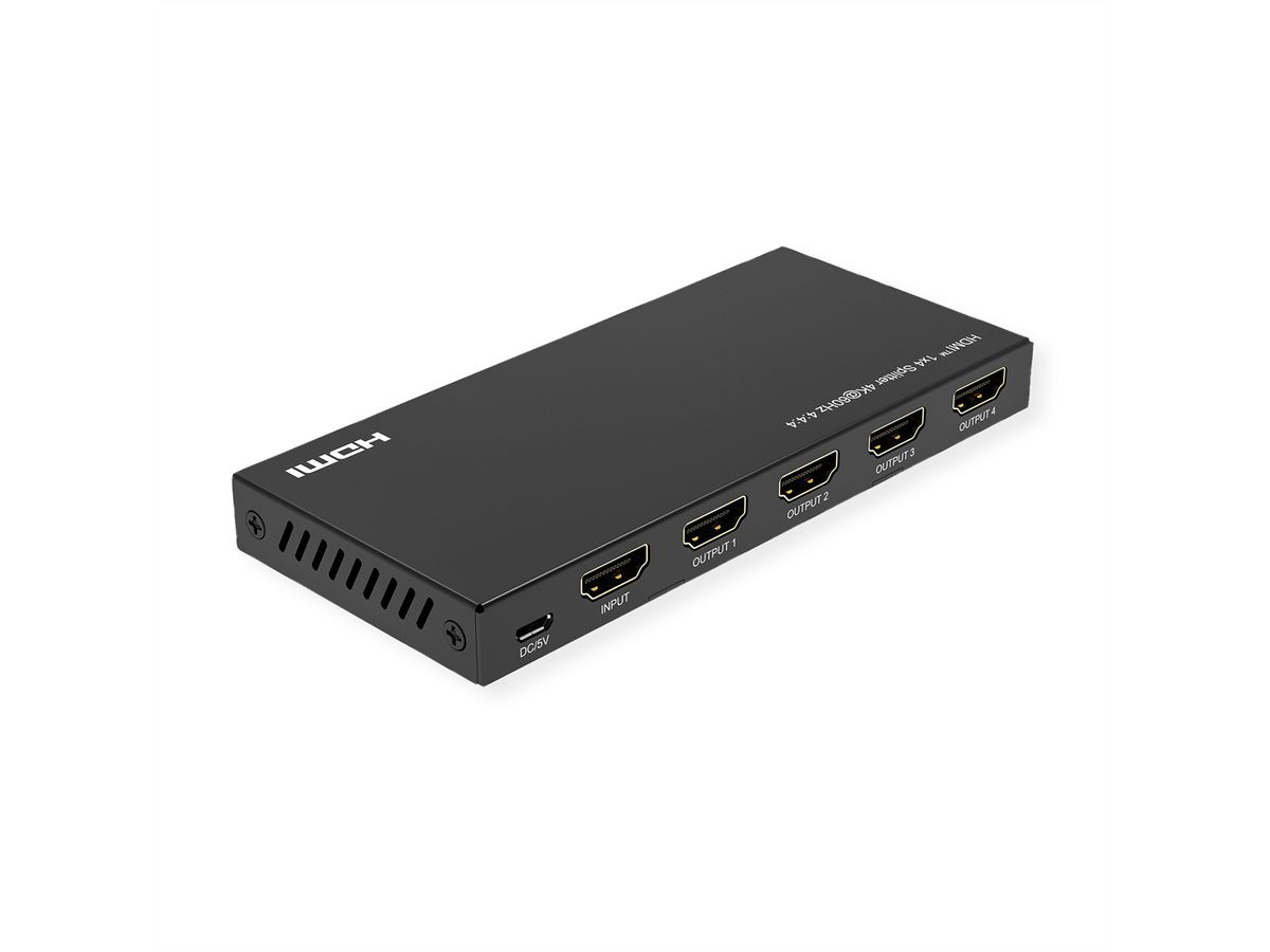 VALUE Distributeur HDMI, 4K, 4 ports