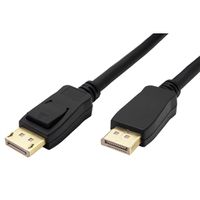 ROLINE GREEN Câble DisplayPort v2.1, 16K@60Hz, 80Gbit/s, UHBR20, DP M-M, noir, 1 m