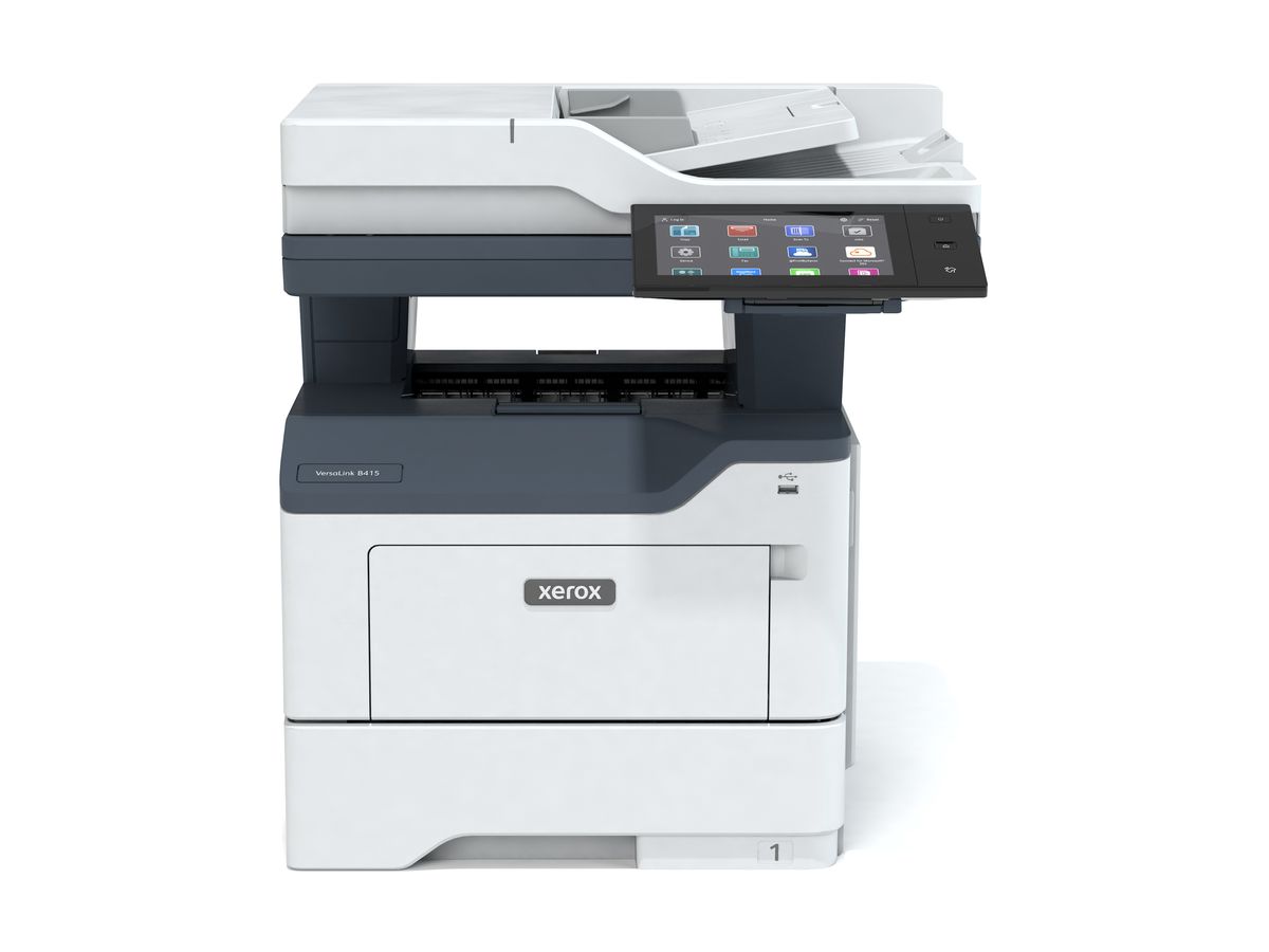 Xerox VersaLink B415 A4 47 ppm - Copie/Impression/Numérisation/Fax recto verso PS3 PCL5e/6 2 magasins, total 650 feuilles