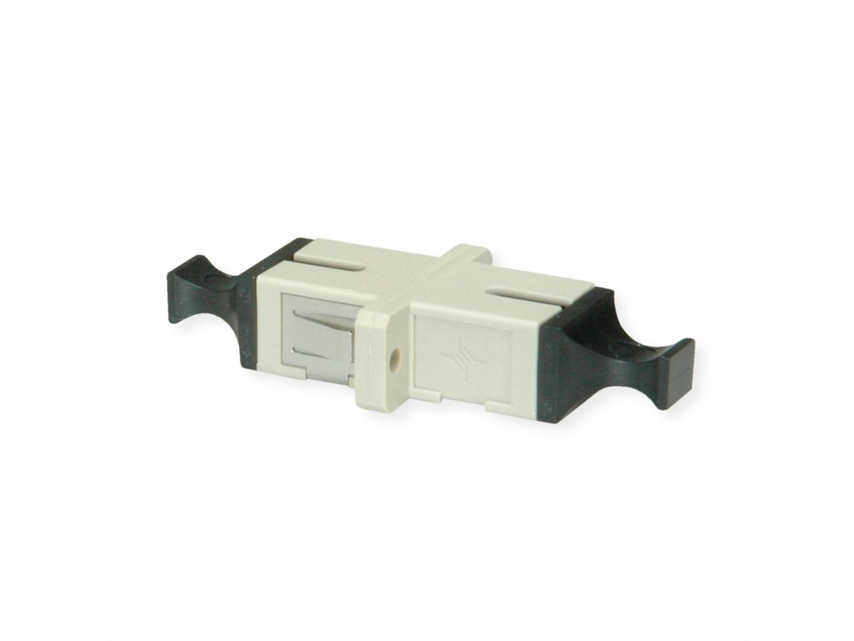 TELEGÄRTNER  Coupleur SC, Multimode, Manchon en céramique, boîtier en plastique, beige, Z77