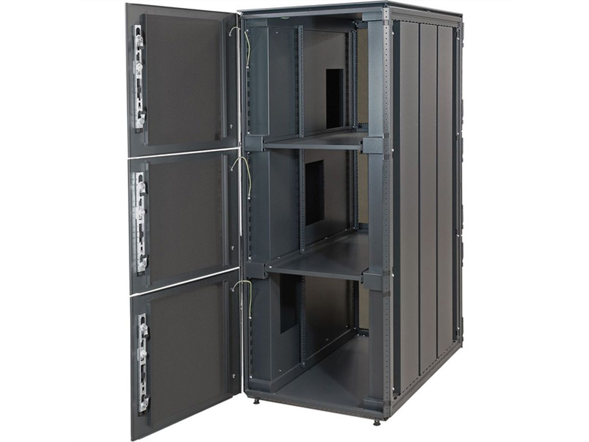SCHROFF VARISTAR Baie Colocation, 3 compartiments, 42 UH, 800x1000mm, RAL7021