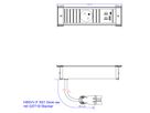 BACHMANN KAPSA S 1xUTE 1xUSB A&C 22W, 0,2m GST18