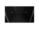VALUE Boîtier mural 19 pouces 18U, 600 x 450 mm, noir, kit à assembler
