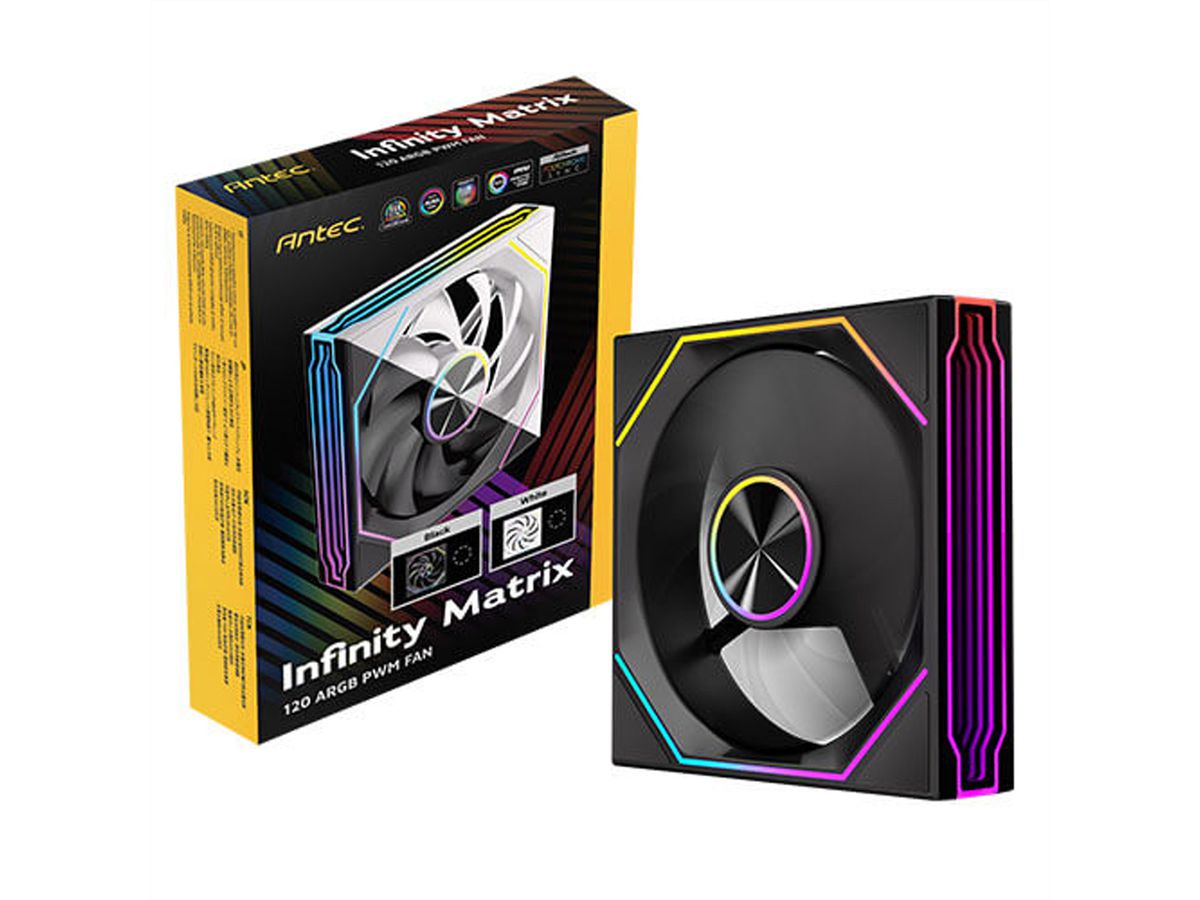 ANTEC IM 120R ARGB, Ventilateur de boîtier, noir