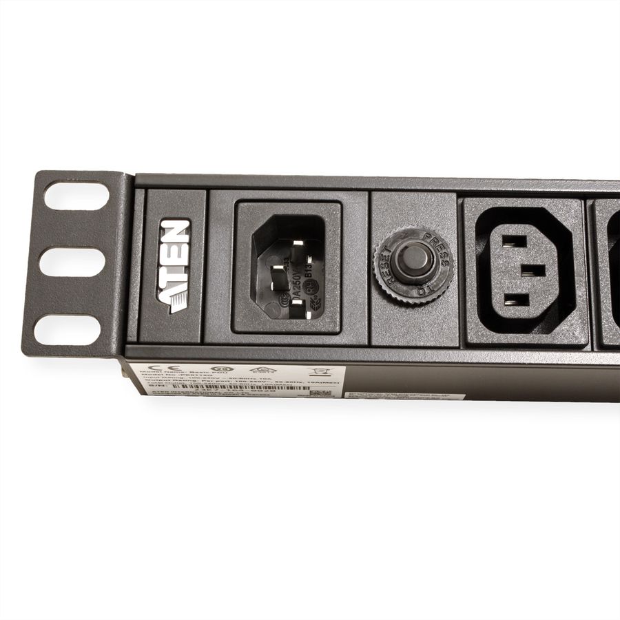 ATEN PE0112G Série PDU de base 1U 10A 12 ports