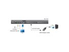 ATEN KL1516AM ATEN KL1516AM Switch KVM Cat.5e/6 LCD à 16 ports (Double rail), FR-Layout
