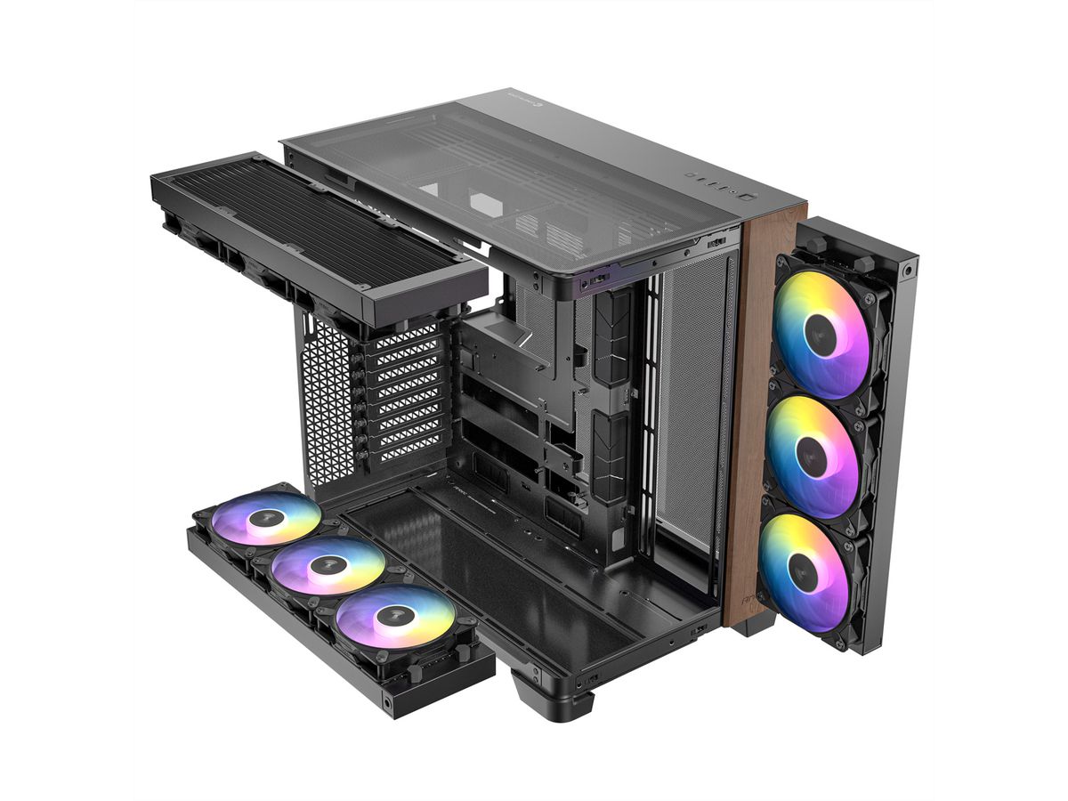 ANTEC Boîtier PC C8 Curve Wood ATX Full Tower
