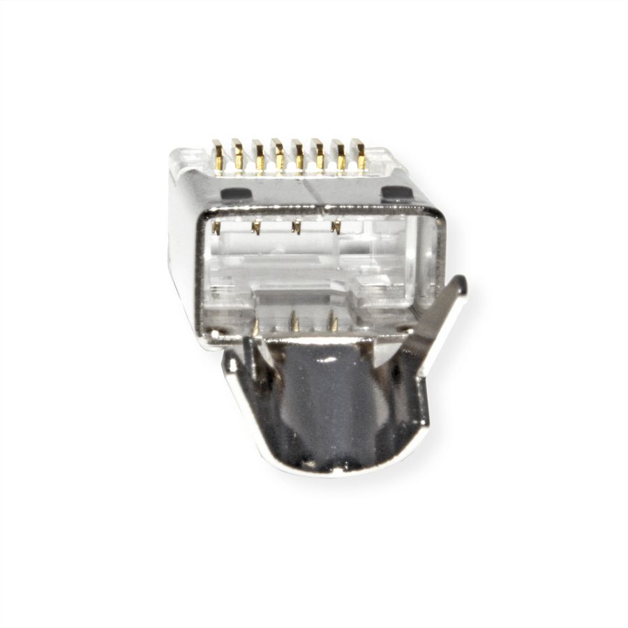 ROLINE Connecteur modulaire blindé Cat.6 (Classe E), format court, 10 unités