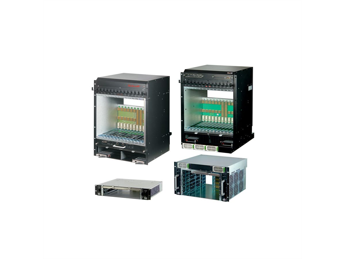 SCHROFF ATCA System 450/40 Series, 6 slots, AC, Replicated Mesh, Bussed IPMB
