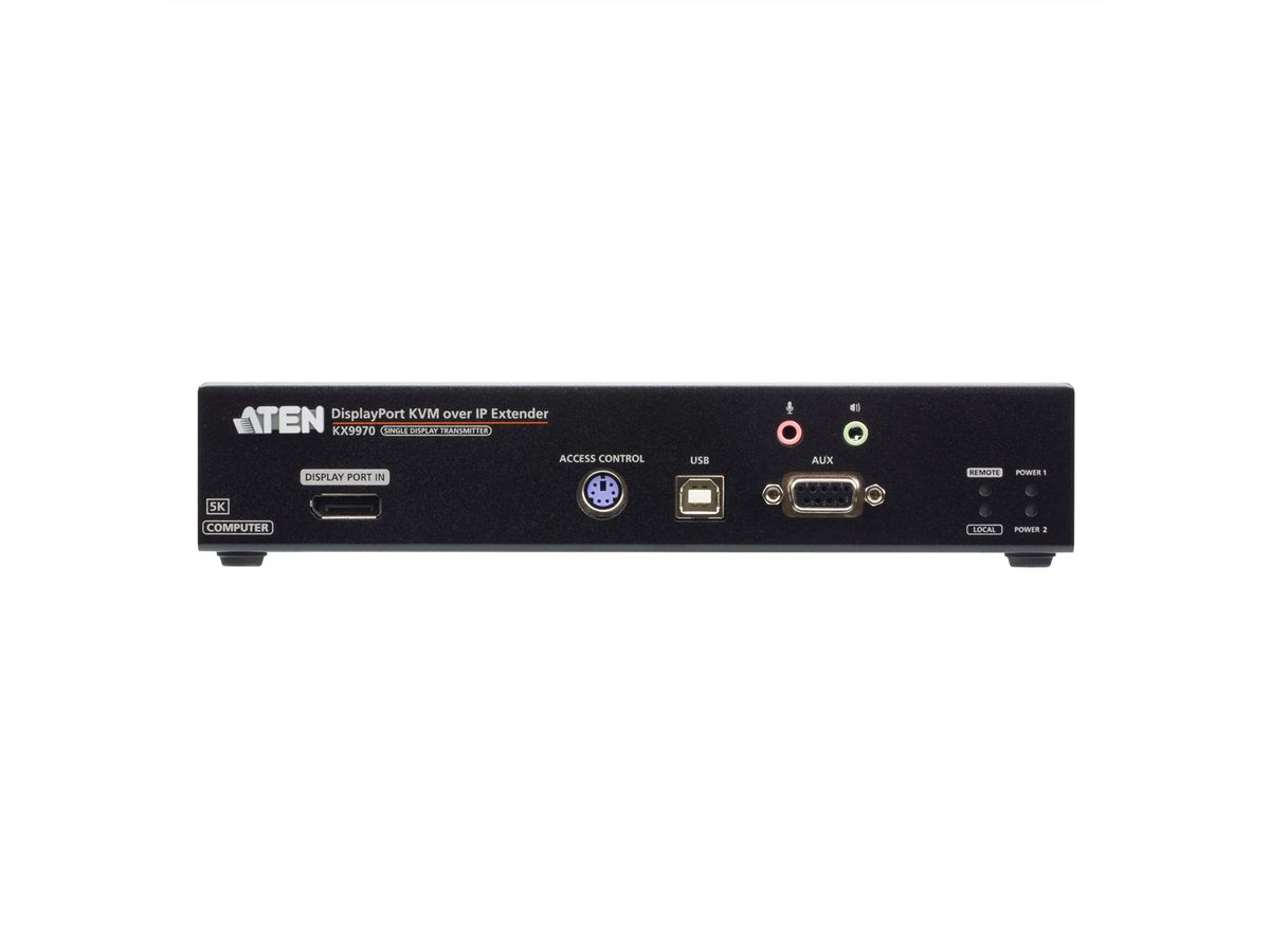 ATEN KX9970T Récepteur KVM un affichage DisplayPort 4K sur IP