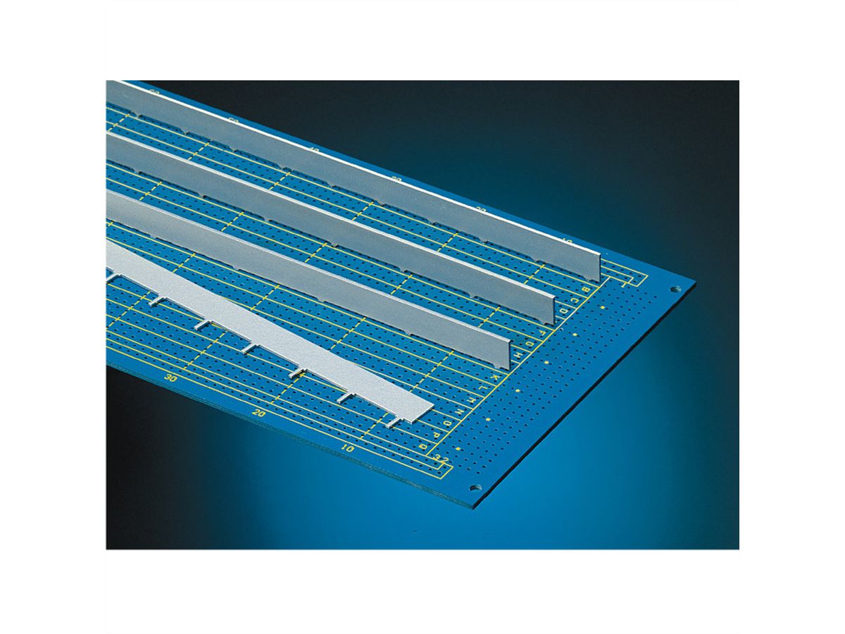 Jeu de barres pour circuits imprimés SCHROFF pour la distribution d'énergie, 4 HP L206.2mm