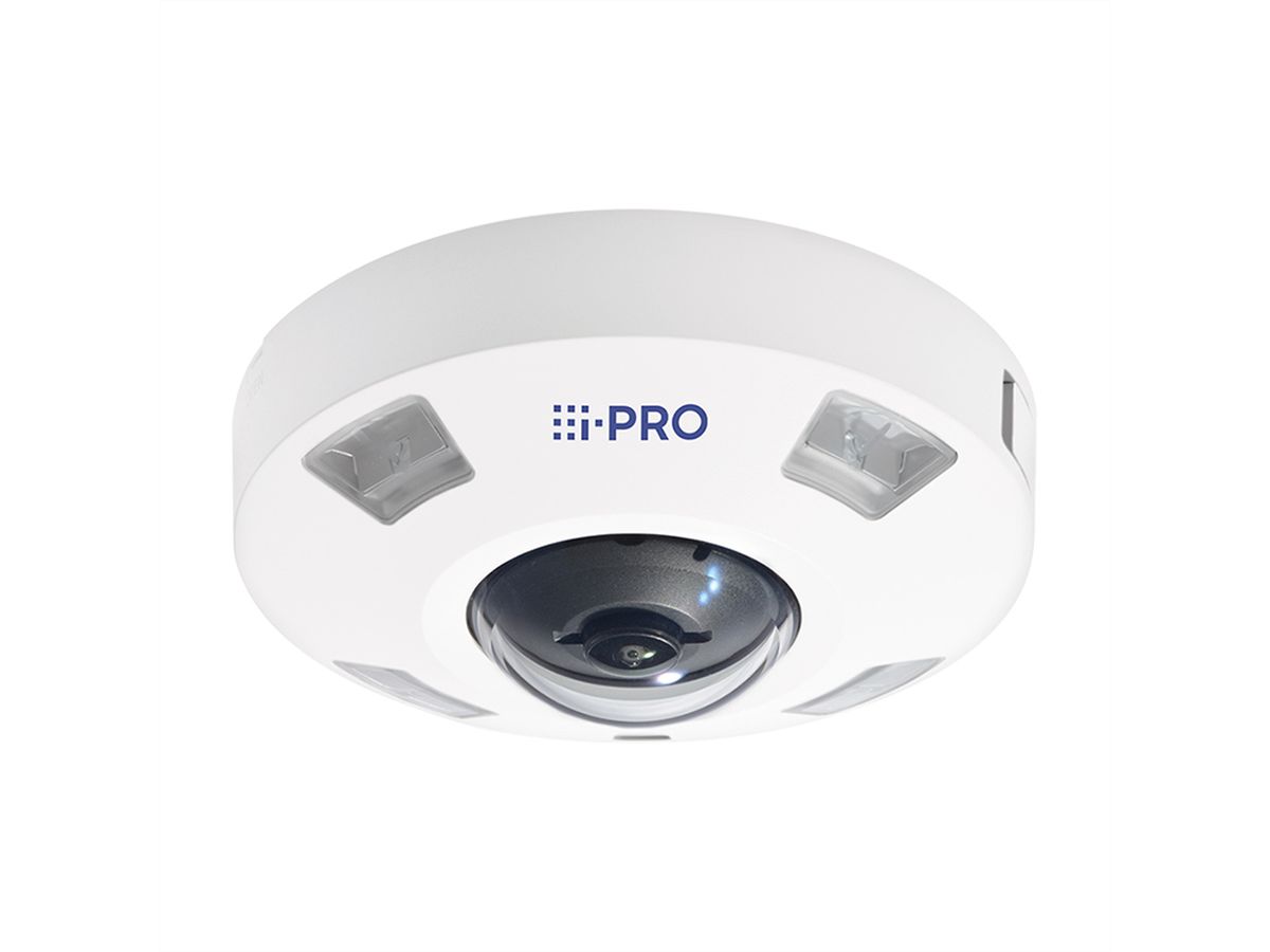 i-PRO WV-S4556LAV 5MP AI OUTDOOR VANDAL Caméra réseau Fisheye 360°