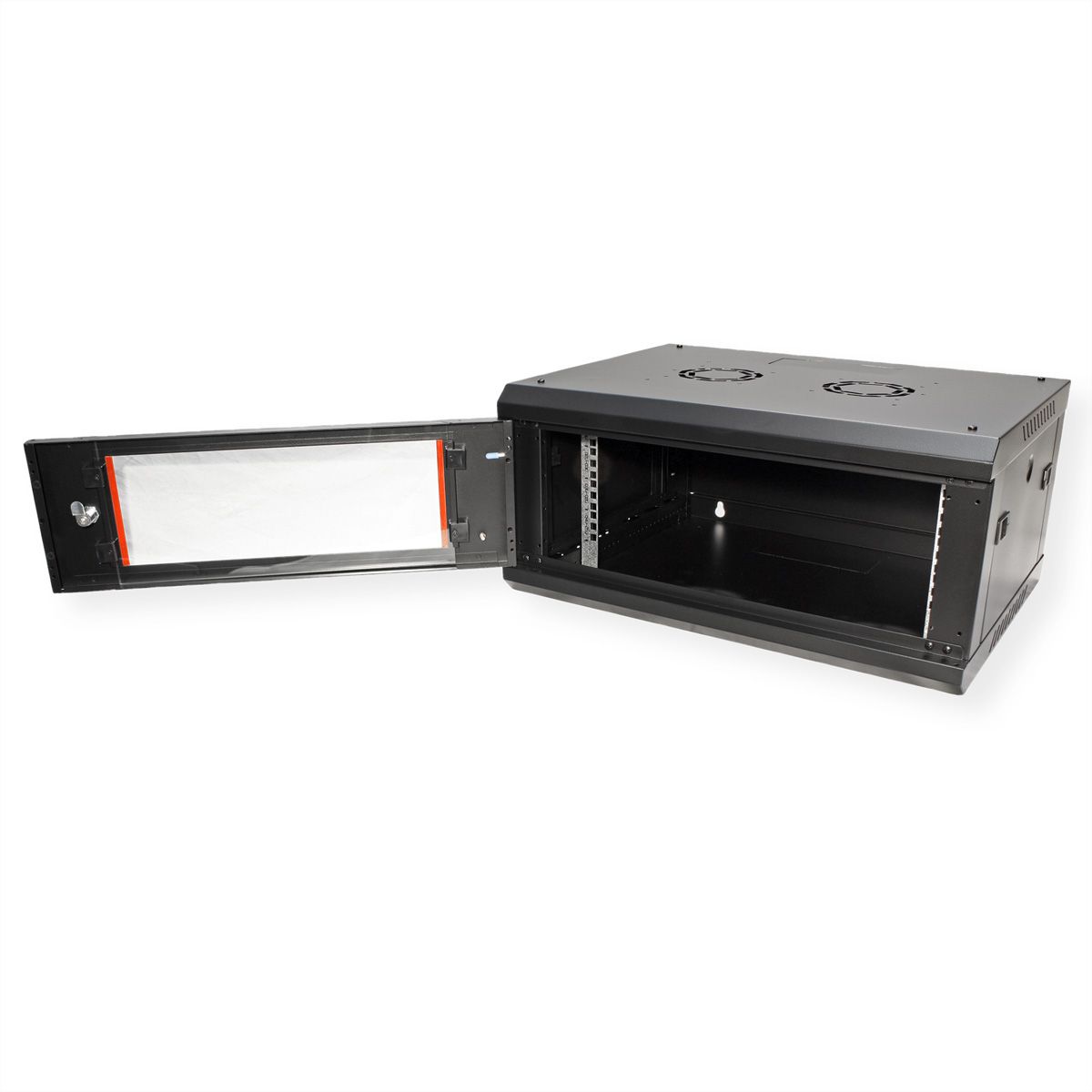 ROLINE 19" Boîtier mural Basic Plus 4U, 600x450 LxP noir