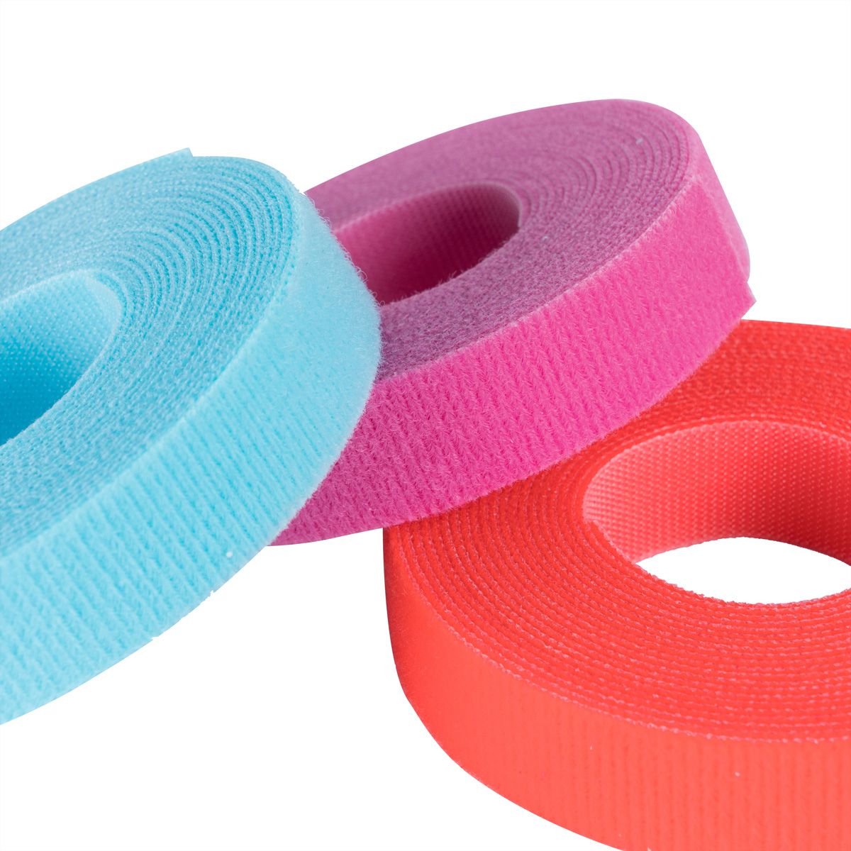 VELCRO® One Wrap® Bande 13 mm, rose, 25 m
