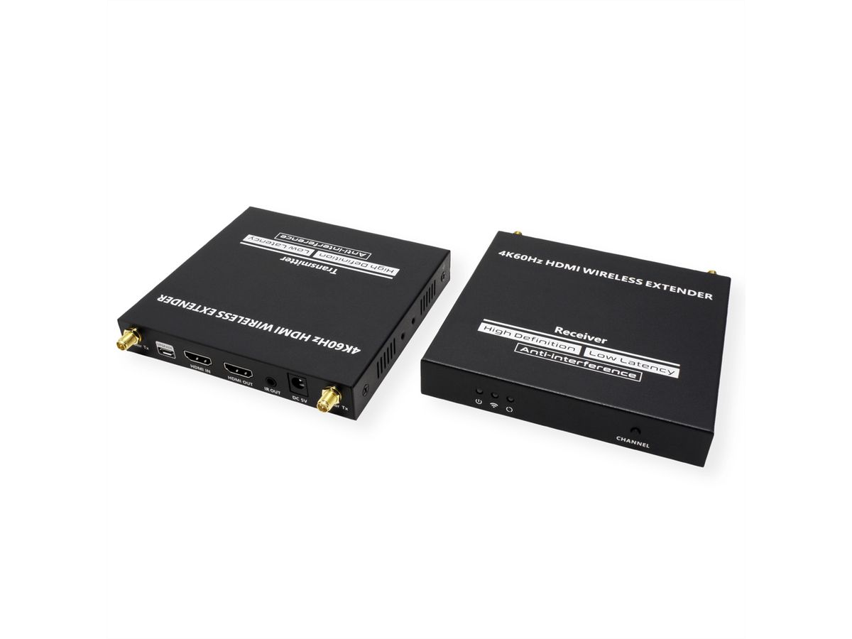 VALUE Système Wireless HDMI A/V, 50 m