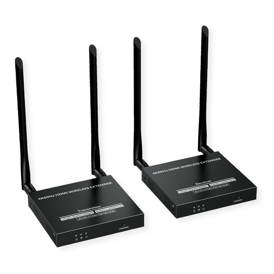 VALUE Système Wireless HDMI A/V, 50 m