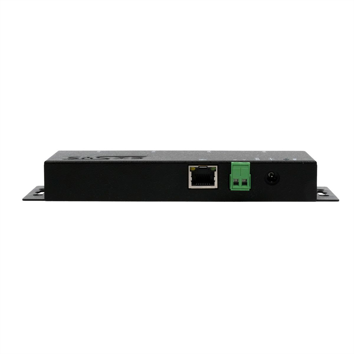 EXSYS EX-6124-2PoE Ethernet vers 4x RS-232/422/485 PoE avec connecteur 9 broches