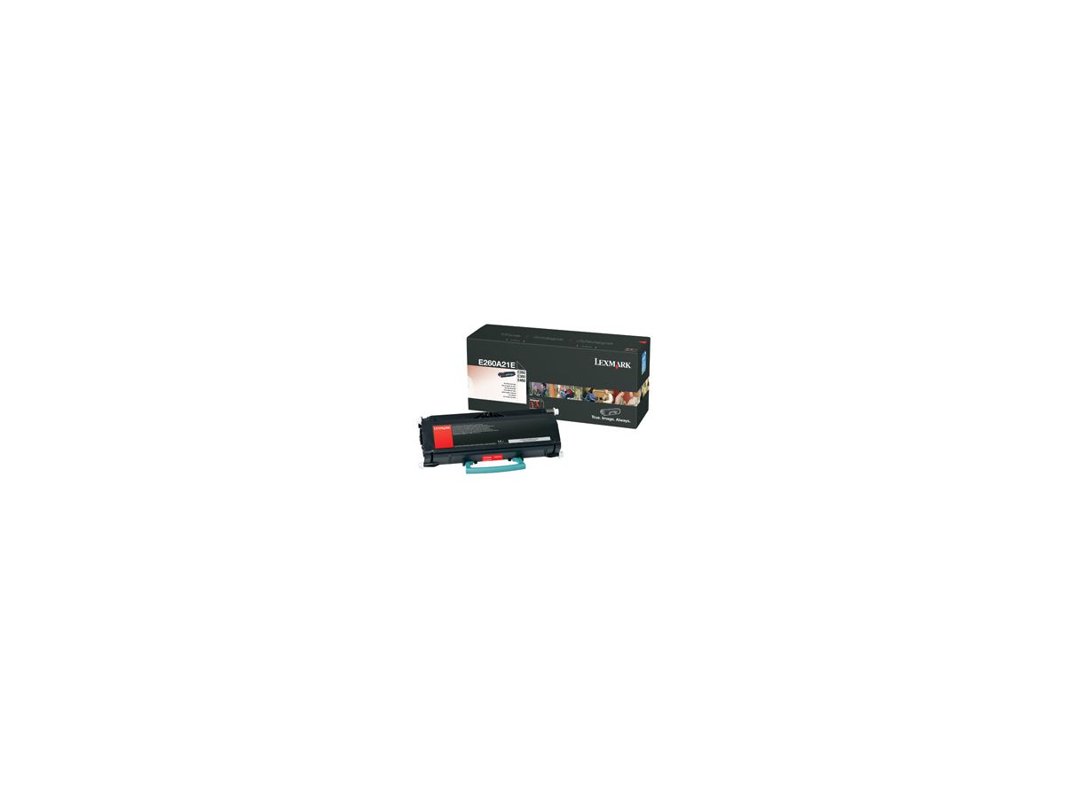 Lexmark E260A21E Original Noir 1 pièce(s)